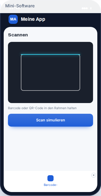 Vorschau: Barcode- & QR-Scanner