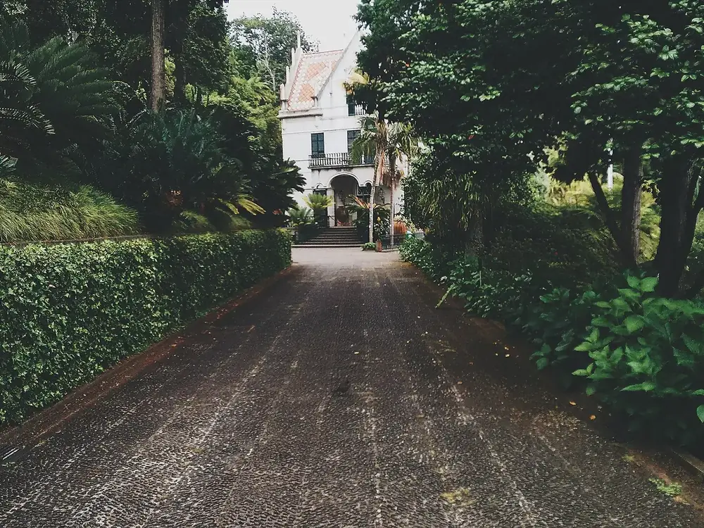 Garten nach der Umgestaltung
