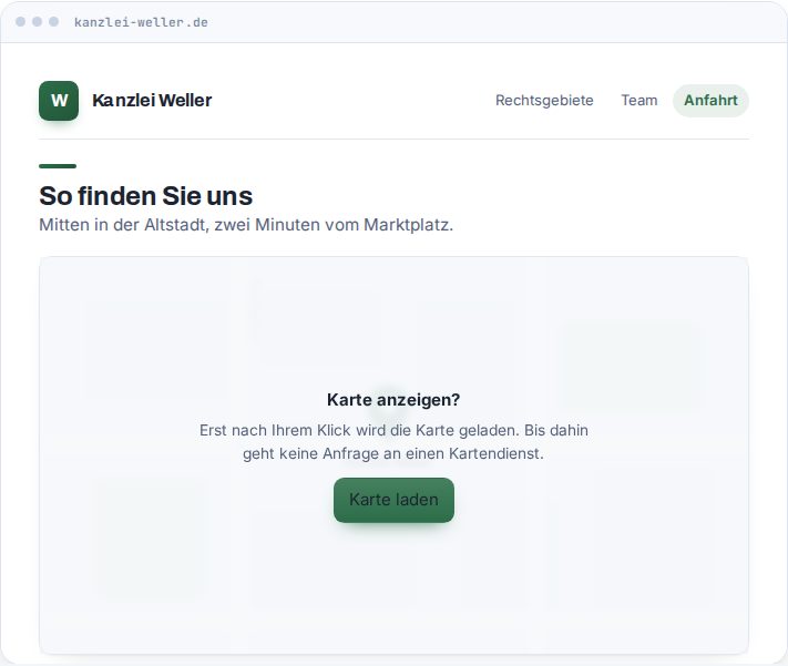Vorschau: Anfahrt & Karte
